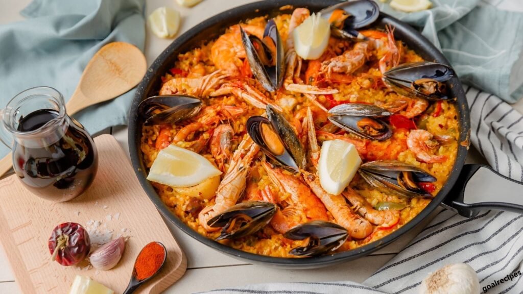 Classic Seafood Paella