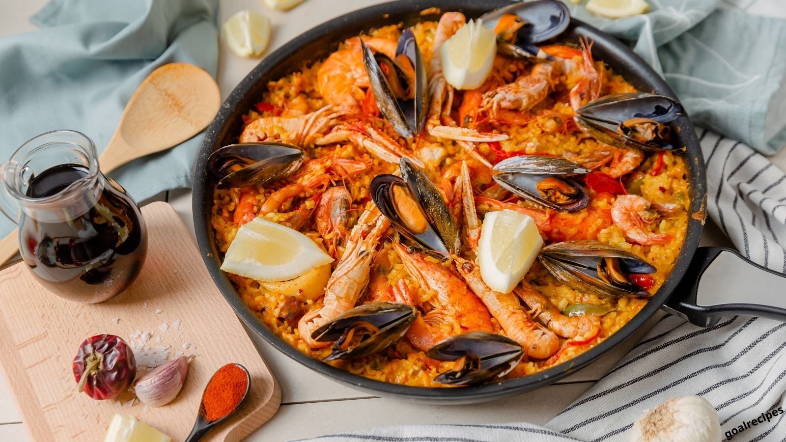 Classic Seafood Paella
